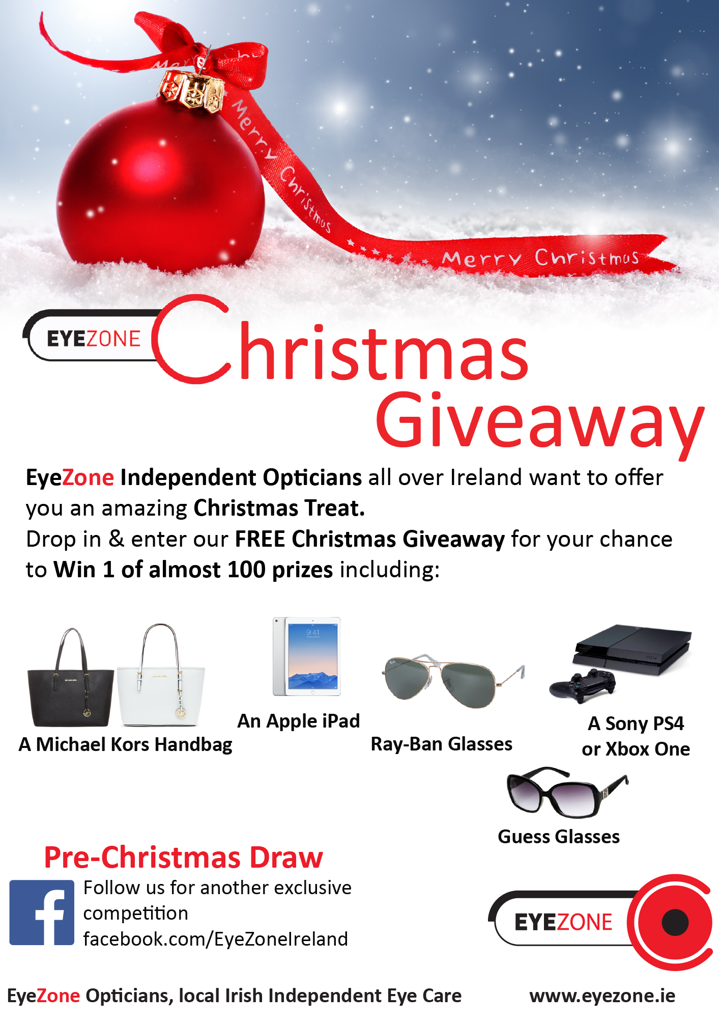 Eyezone Christmas Draw